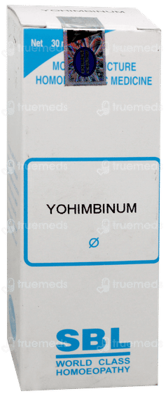 Sbl Yohimbinum Q Mother Tincture 30Ml
